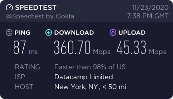 surfshark-speedtest-VS-New-York-VPN