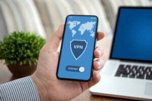 VPN app interface