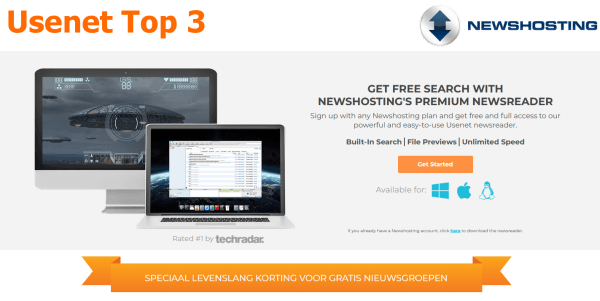Usenet Top 3 - Newshosting