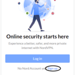 10-Sign up of Log in