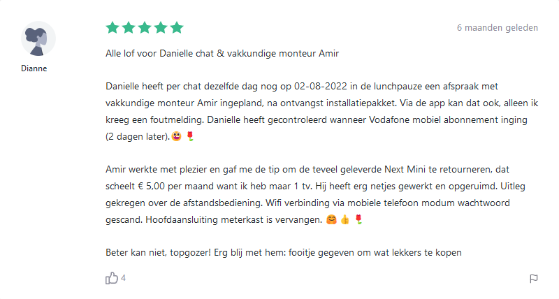Overstappen naar Ziggo ervaringen - Ervaringen.nl