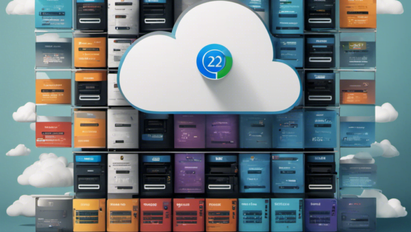 top cloud storage services, highlighting storage capacities and file sharing capabilities